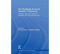 The Routledge Doctoral Student's Companion