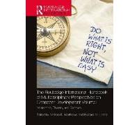 The Routledge International Handbook Of Multidisciplinary Perspectives On Character Development, Volume Ii