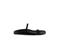 The Row - Hugh Thin Strap Slide - Femme - Chaussures - Noir - Taille: 38 EU