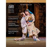 Concerto · Enigma Variations · Raymonda Acte III – Royal Ballet – MacMillan/Ashton/Noureev – Blu-ray