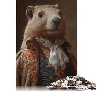 The Royal Groundhog Puzzle 1000 Pièces Educa Jouet en Bois Divertissement Créatif De l'art De La Décoration Jeu Éducatif Challenge Toy Adultes & Enfants des 14 Ans 1000pcs (40x28cm)