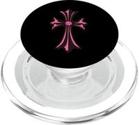 The Royal Pink Ruby Cross PopSockets PopGrip pour MagSafe