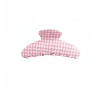 The RPZL Grand accessoire pour cheveux en acétate de qualité supérieure | Pince à griffes surdimensionnée pour cheveux épais et fins | Pince à cheveux élégante pour femmes et filles (vichy rose et