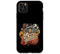 The Rub is Classified Funny BBQ Grilling Pitmaster Smoking Coque pour iPhone 11 Pro Max