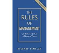 The Rules Of Management Richard Templar (Auteur)