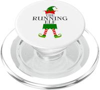 The Running Elf - Funny Matching Family Group Christmas PopSockets PopGrip pour MagSafe