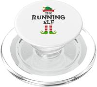 The Running Elf - Funny Matching Family Group Christmas PopSockets PopGrip pour MagSafe