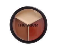 The Saem - Cover Perfection Triple Pot Concealer - 11 Types 2025 Version - #11 Deep