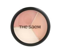 The Saem - Cover Perfection Triple Pot Concealer - 7 Types 2025 Version - #07 Pink Beige