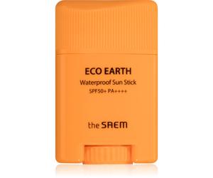 The Saem Eco Earth Waterproof crème solaire visage waterproof en stick SPF 50+ 17 g