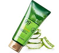 the SAEM Gel d'Aloe Vera Naturel 100% Crème Hydratante pour le Visage et le Corps - Soin Après-Soleil et Gel Capillaire - 300 ml
