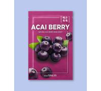 The Saem Masque en tissu Natural Acai Berry Mask Sheet - 21 ml / 1 pc