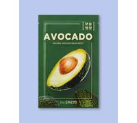 The Saem Masque en tissu pour le visage Natural Avocado Mask Sheet - 21 ml / 1 pc