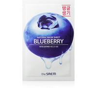 The Saem Natural Mask Sheet Blueberry Masque Tissu Revitalisant 21 Ml