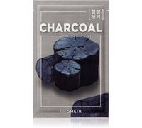 The Saem Natural Mask Sheet Charcoal Masque Tissu Purifiant 21 Ml