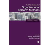 The SAGE Handbook of Organizational Research Methods