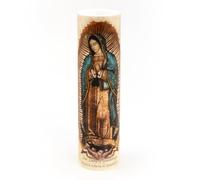 THE SAINTS COLLECTION Notre-Dame de Guadalupe Bougie de prière LED sans flamme