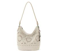 The Sak Gen, Sequoia Hobo Sac à Main en Crochet Souple et décontracté Design Intemporel et surélevé Femmes, Médaillon Naturel, Taille Unique