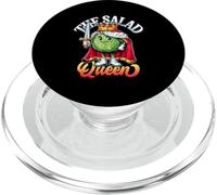 The Salad Queen Funny Salad Lover Laitue Alimentation Saine PopSockets PopGrip pour MagSafe