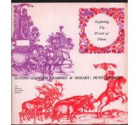 The Salzburg Mozarteum Quartet - Haydn: Emporer Quartet & Mozart: Hunt Quartet - Joseph Haydn / Wolfgang Amadeus Mozart / Mozarteum Quartett LP