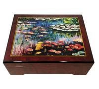 The San Francisco Music Box Company Monet Boîte à musique Nénuphars