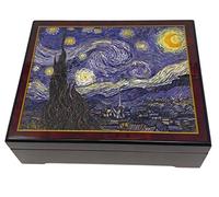 The San Francisco Music Box Company Van Gogh Boîte à musique Nuit étoilée