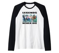 The Sandlot "Legends Never Die" Quote Official 1993 Movie Manche Raglan