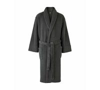 THE SAVILE ROW COMPANY LONDON Peignoir léger en polaire super doux et chaud pour homme, Gris anthracite/polaire Teddy, L
