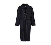The Savile Row Company London Peignoir léger en polaire super doux et chaud pour homme, Noir , L