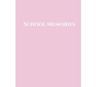 The School Memory Keepsake Book | Primary Years journal album pink: Perfect gift to record and organise your children's school memories and photos