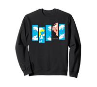 The Schtroumpfs Movie Brainy Schtroumpfette Gargamel Montage Sweatshirt