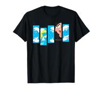 The Schtroumpfs Movie Brainy Schtroumpfette Gargamel Montage T-Shirt