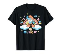 The Schtroumpfs Movie Let's Play Music Papa Schtroumpf Dance T-Shirt