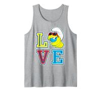 The Schtroumpfs Movie Schtroumpfette Love College Sports Text Débardeur