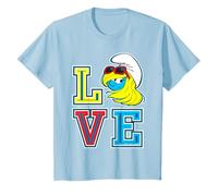 The Schtroumpfs Movie Schtroumpfette Love College Sports Text Kids T-Shirt