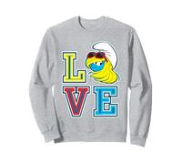 The Schtroumpfs Movie Schtroumpfette Love College Sports Text Sweatshirt