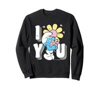 The Schtroumpfs Movie Summer I Love You Flowers Valentine's Day Sweatshirt