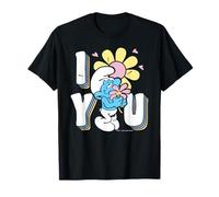 The Schtroumpfs Movie Summer I Love You Flowers Valentine's Day T-Shirt