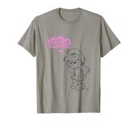 The Schtroumpfs Schtroumpfette I Can Be Grouchy Too T-Shirt, Homme, Ardoise, L