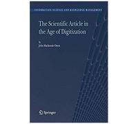 The Scientific Article In The Age Of Digitization
