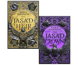 The Scorched Throne Series 2 Books Collection Set By Sara Hashem (The Jasad Heir & The Jasad Crown)