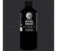 The Scratch Doctor Colorant tout en un pour cuir BMW auto-scellant pour réparation de cuir, noir Dakota, 250 ml, émail, liquide, satiné, résistant à l'eau, utilisation en intérieur