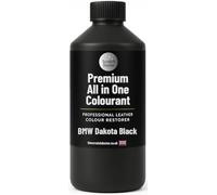 The Scratch Doctor Teinture tout en un pour cuir BMW - Peinture de réparation auto-adhésive pour sièges de voiture et intérieur en cuir (noir dakota)