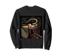 The Scream Art Urbain Style Graffiti Moderne Sweatshirt