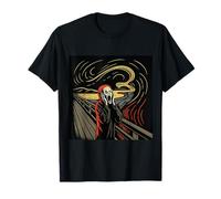 The Scream Art Urbain Style Graffiti Moderne T-Shirt