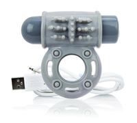 The Screaming O - Charged OWow Vibe Ring Grey
