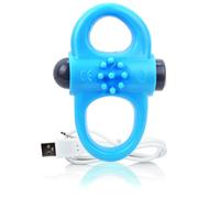 The Screaming O - Charged Yoga Vibe Ring Blue