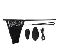 The Screaming O - Premium Ergonomic Remote Panty Set Black