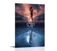 The Script Freedom Child - Décoration murale moderne ultra transparente - Pour bureau, salon et chambre - Style cadre - 30 x 45 cm