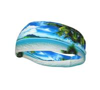 The Sea Healthy Sports Bandeau décoratif tendance et absorbant la transpiration Bandeau Bonne élasticité Peut être utilisé en toutes saisons, les hommes et les femmes peuvent le porter. La largeur est